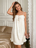 Women's Polka Dot Slip Nightgown