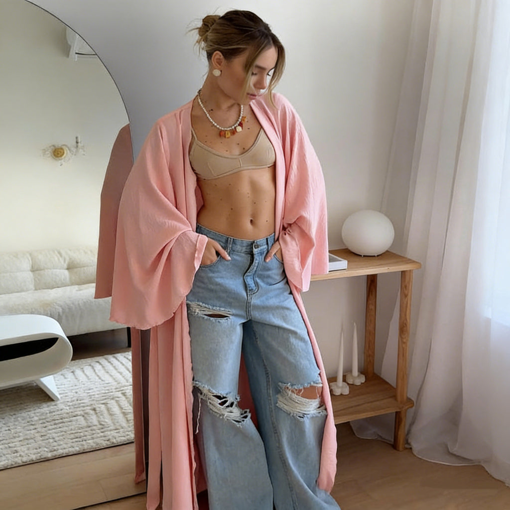 Women's Shawl Collar Sleep Robe