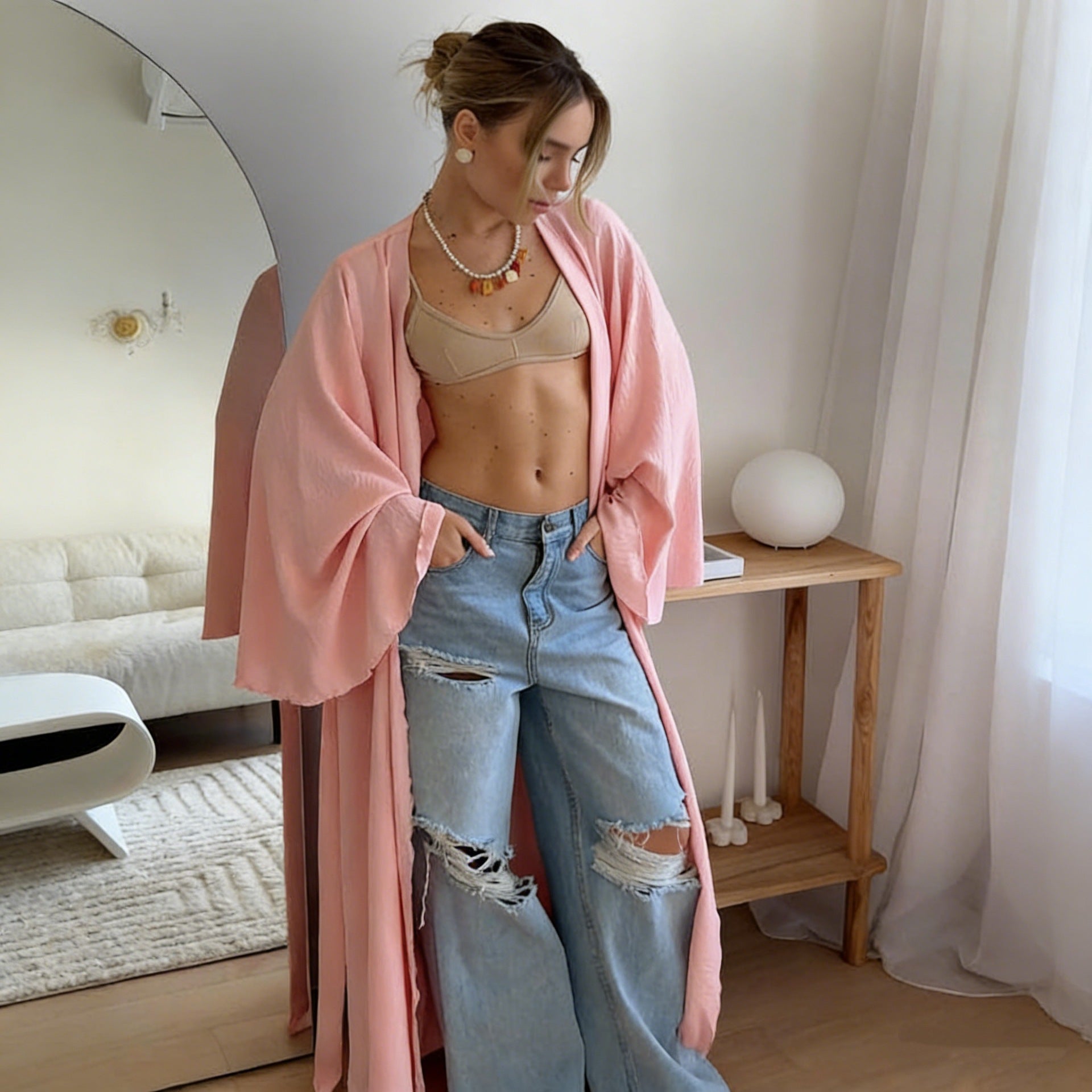 Women's Shawl Collar Sleep Robe