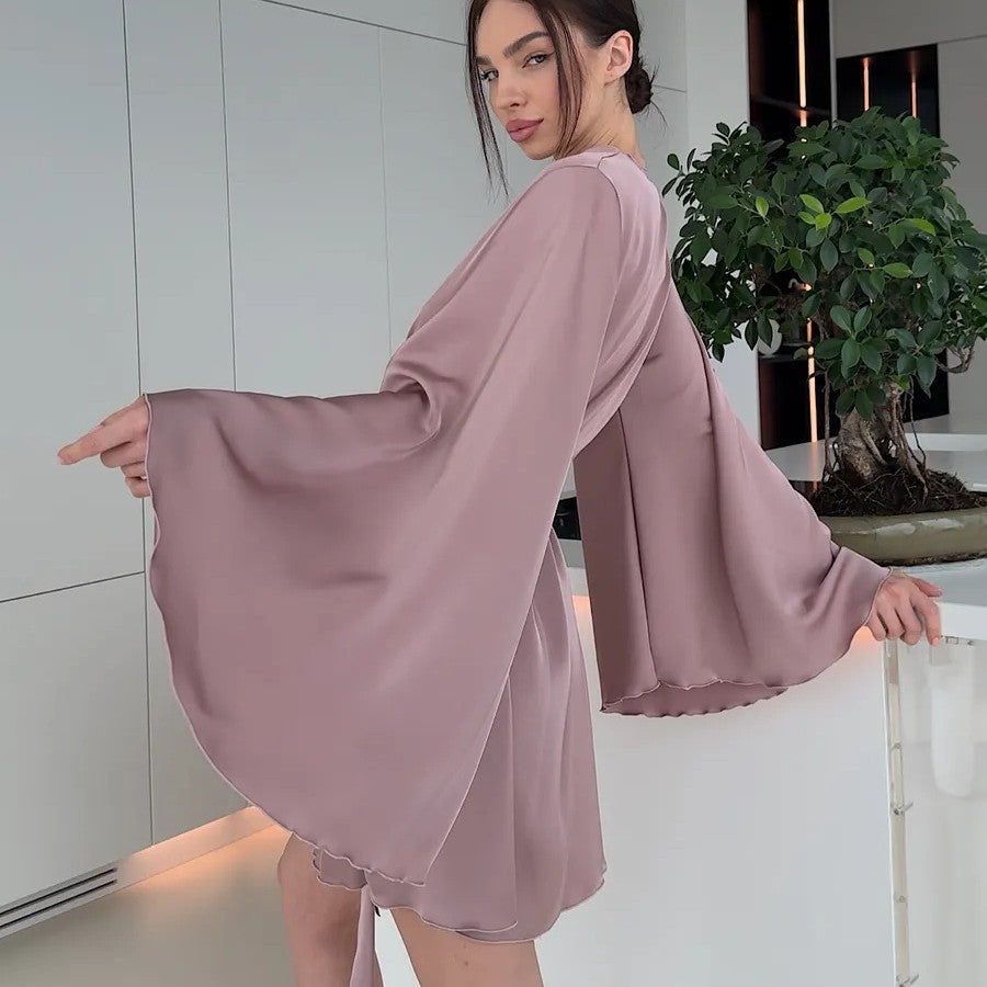 Women's Short Sleep Robe
