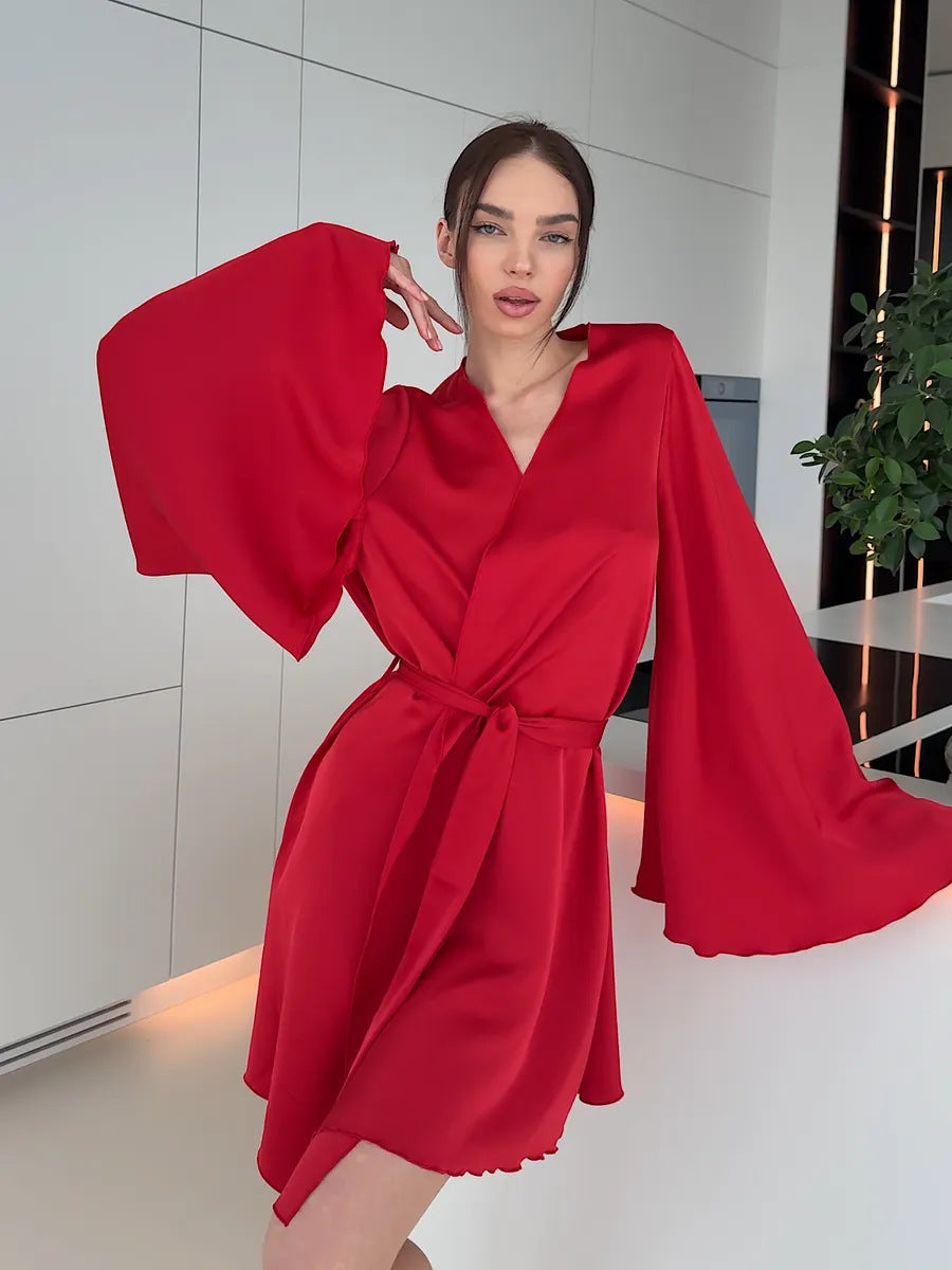 Women's Short Sleep Robe