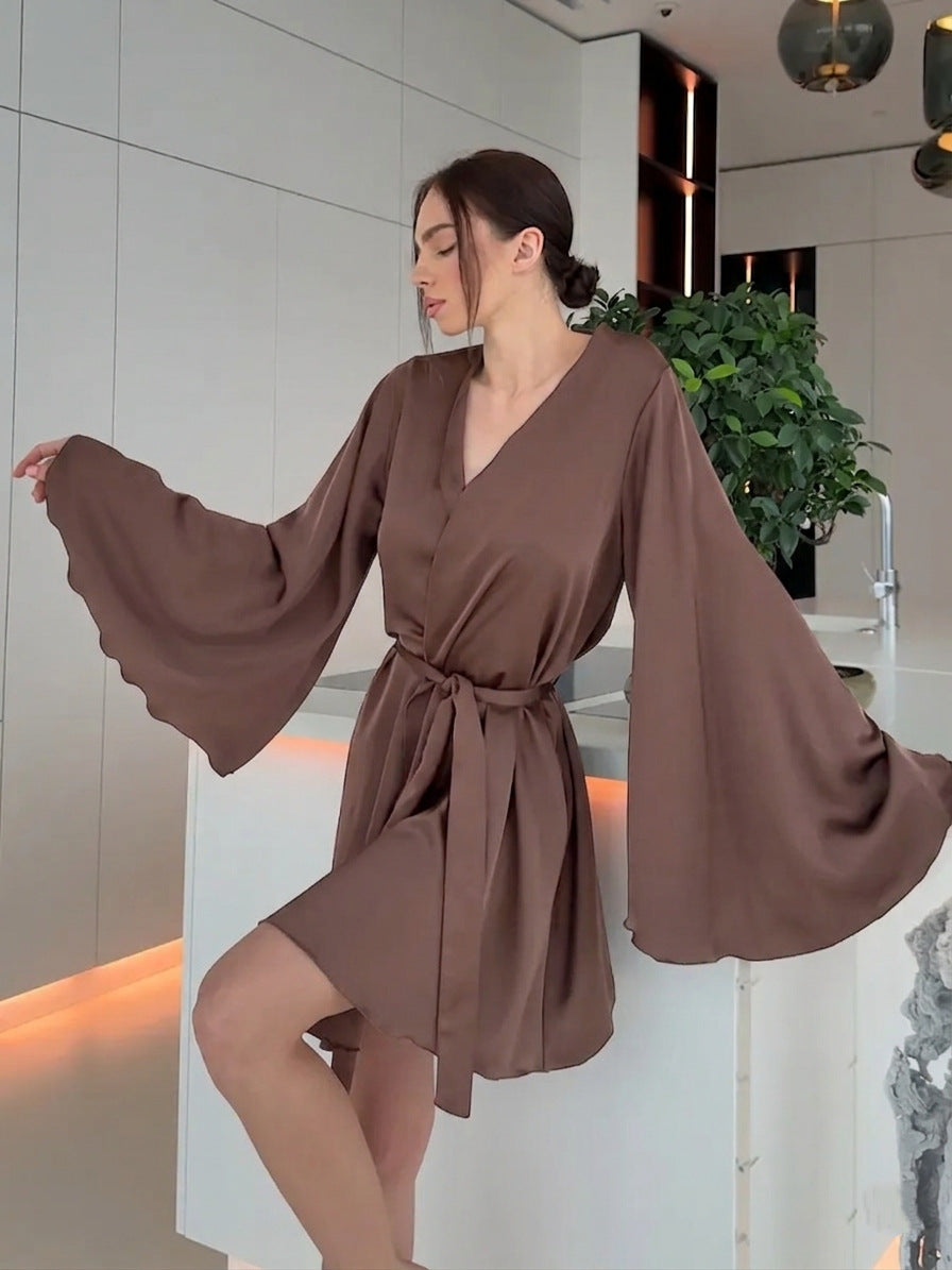 Women's Short Sleep Robe